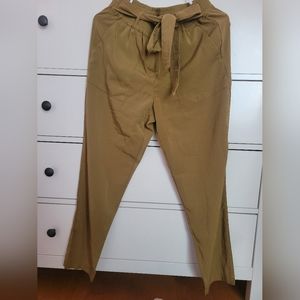 Dynamite Khaki Work Casual Trouser in Size Small